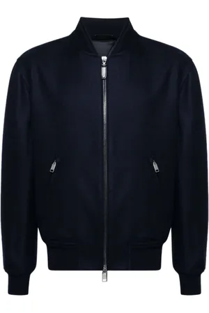BRIONI Heren, Jassen, Blauw, Maat: M Zijde
