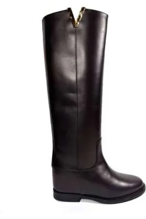 Via Roma Dames, Schoenen, Zwart, Maat: 36 EU Zijde