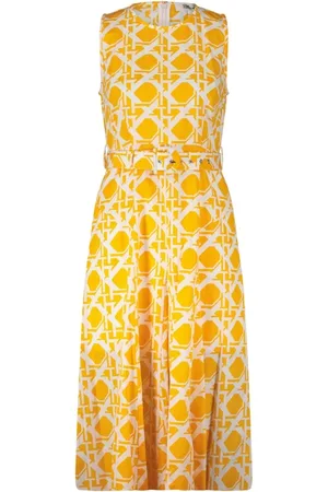 Diane von Furstenberg Dames, Jurken, Oranje, Maat: S