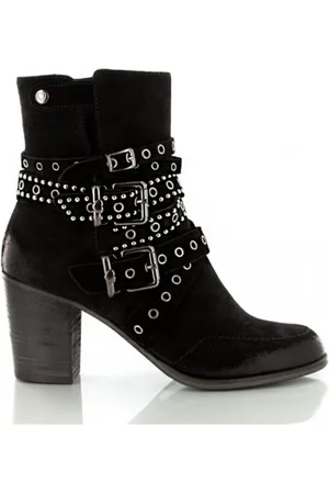 Twin-Set Dames, Schoenen, Zwart, Maat: 39 EU Leer