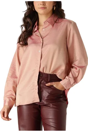 Ydence Dames, Blouses & Shirts, Roze, Maat: M