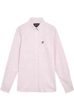 Lyle & Scott Heren, Overhemden, Roze, Maat: L