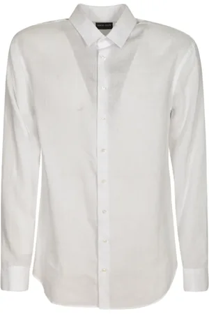 Giorgio Armani Heren, Overhemden, Wit, Maat: 3XL