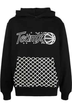 JUST DON Heren, Sweatshirts & Hoodies, Zwart, Maat: L Katoen