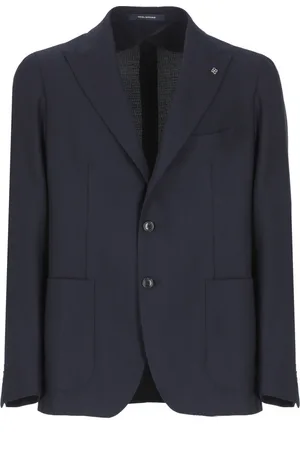 TAGLIATORE Heren, Jassen, Blauw, Maat: M Wol