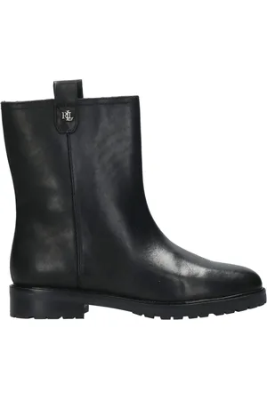 Ralph Lauren Dames, Schoenen, Zwart, Maat: 38 EU Leer