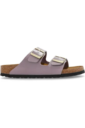 Birkenstock Dames, Schoenen, Paars, Maat: 35 EU Leer