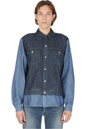 (DI)VISION Unisex, Blouses & Shirts, Blauw, Maat: M Katoen