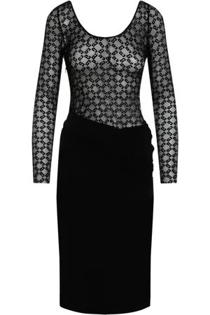Givenchy Dames, Jurken, Zwart, Maat: S Viscose