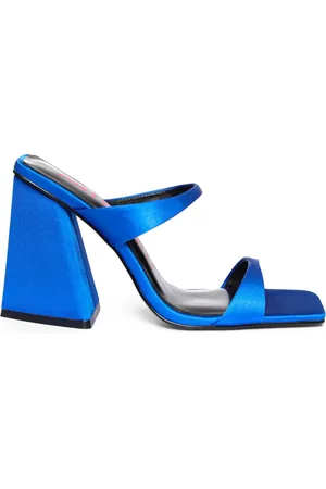 Roberto Cavalli Dames, Schoenen, Blauw, Maat: 41 EU