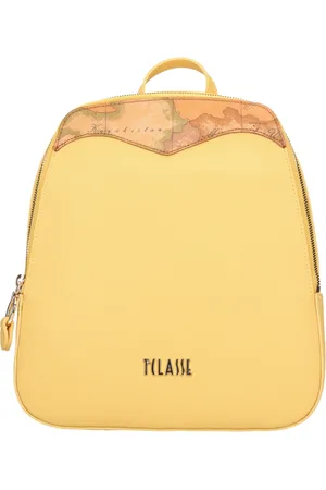 ALVIERO MARTINI 1A CLASSE Dames, Tassen, Geel, Maat: ONE Size Leer
