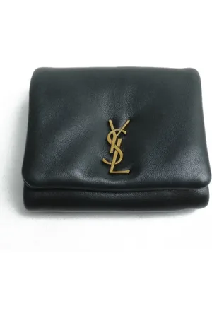 Saint Laurent Dames, Pre-owned, Zwart, Maat: ONE Size Leer