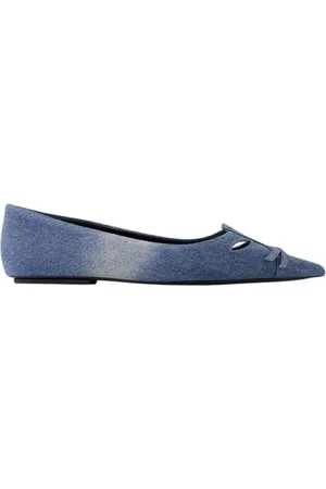 Marc Jacobs Dames, Schoenen, Blauw, Maat: 38 EU Katoen