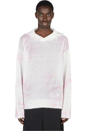 Maison Margiela Heren, Sweatshirts & Hoodies, Wit, Maat: M Wol
