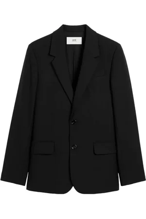 Ami Dames, Jassen, Zwart, Maat: XL Wol