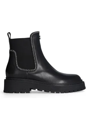 Liu Jo Dames, Schoenen, Zwart, Maat: 35 EU Zijde