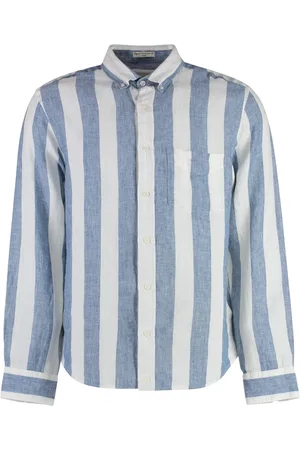 GANT Heren, Overhemden, Veelkleurig, Maat: XL Linnen