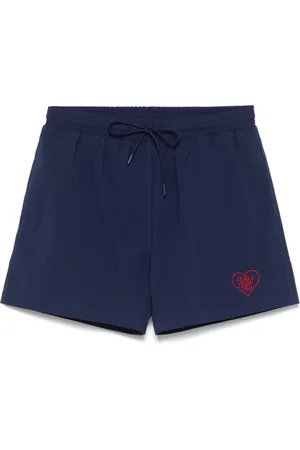 Family First Heren, Badkleding, Blauw, Maat: S Zijde