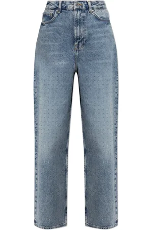 Samsøe Samsøe Dames, Jeans, Blauw, Maat: W29 L30 Katoen