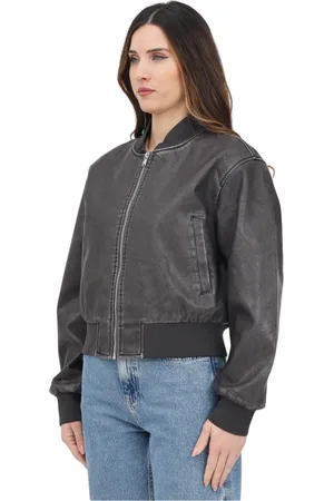ONLY Dames, Jassen, Bruin, Maat: XS Leer