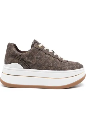 Michael Kors Dames, Schoenen, Bruin, Maat: 40 EU Katoen