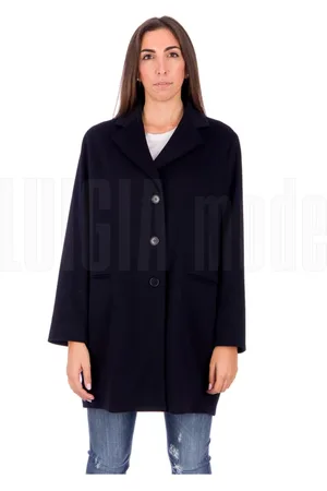 Aspesi Dames, Jurken, Blauw, Maat: XL