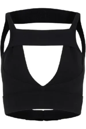 Rick Owens Dames, Tops, Zwart, Maat: M Leer