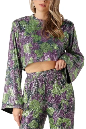 Refined Department Dames, Blouses & Shirts, Paars, Maat: M