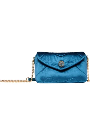 Carlo Colucci Dames, Tassen, Blauw, Maat: ONE Size