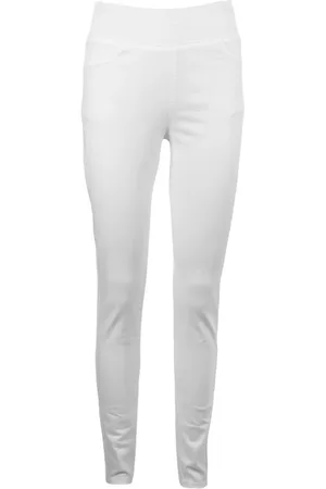 Freequent Dames, Broeken, Wit, Maat: 2XL