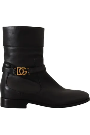 Dolce & Gabbana Dames, Schoenen, Zwart, Maat: 36 EU Leer