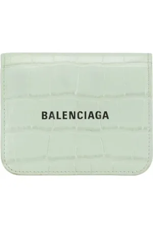 Balenciaga Dames, Pre-owned, Groen, Maat: ONE Size Leer