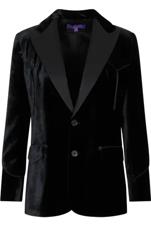 Ralph Lauren Dames, Jassen, Zwart, Maat: S Zijde