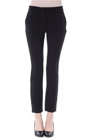 Byblos Dames, Broeken, Zwart, Maat: 2XS Poliester