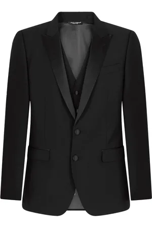 Dolce & Gabbana Heren, Pakken, Zwart, Maat: XL