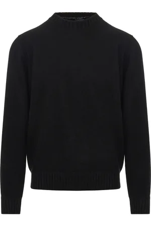 BARBA Heren, Truien, Zwart, Maat: XL Kasjmier