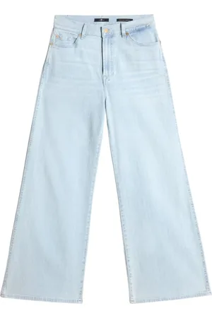 7 for all Mankind Dames, Jeans, Blauw, Maat: W30 Katoen