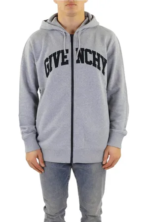 Givenchy Heren, Sweatshirts & Hoodies, Grijs, Maat: L Katoen