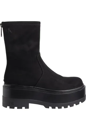Calvin Klein Dames, Schoenen, Zwart, Maat: 37 EU Poliester