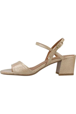 Geox Dames, Schoenen, Bruin, Maat: 38 EU Leer
