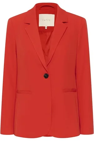 Kaffe Dames, Jassen, Rood, Maat: XS