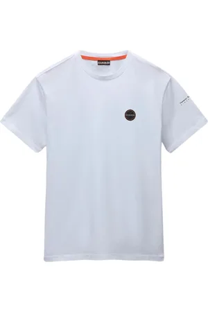Napapijri Heren, Tops, Wit, Maat: XS Katoen
