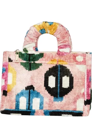 La Milanesa Dames, Tassen, Roze, Maat: ONE Size Katoen
