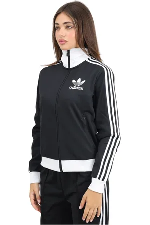 adidas Dames, Sweatshirts & Hoodies, Zwart, Maat: S Katoen