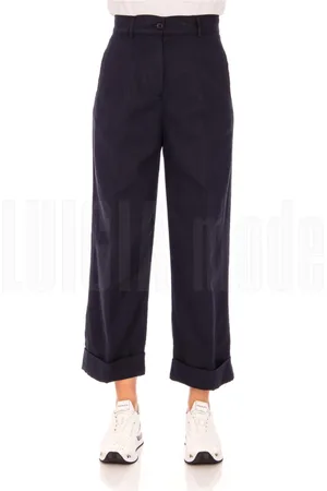 Aspesi Dames, Broeken, Zwart, Maat: 2XS