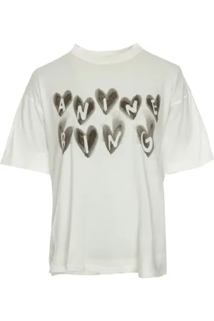ANINE BING Dames, Tops, Wit, Maat: S