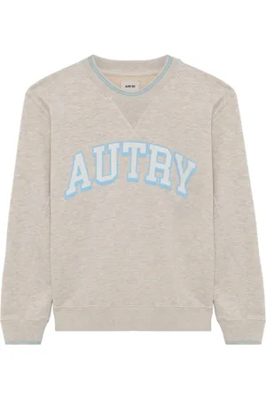 Autry Heren, Sweatshirts & Hoodies, Grijs, Maat: XL Katoen