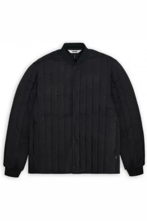 Rains Dames, Jassen, Zwart, Maat: XL Poliester