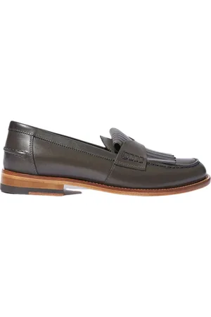 Scarosso Dames, Schoenen, Grijs, Maat: 35 EU Leer