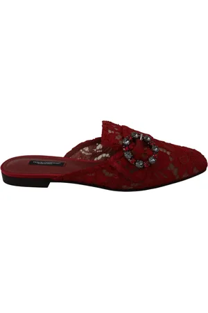 Dolce & Gabbana Dames, Schoenen, Bruin, Maat: 35 EU Katoen